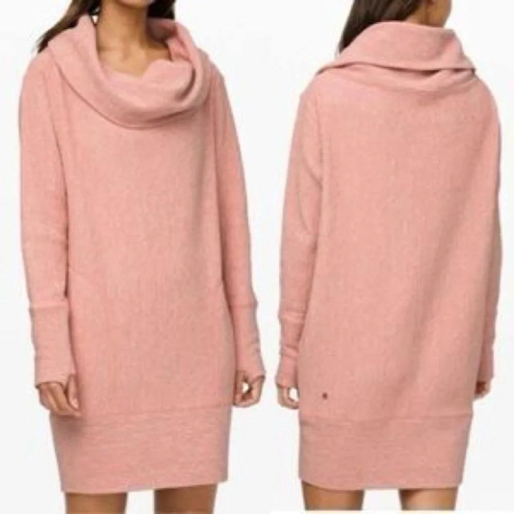 Lululemon Along the Way Dress Heathered Copper Clay  Sz XS‎